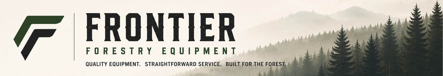 Frontier Forestry Equipment banner